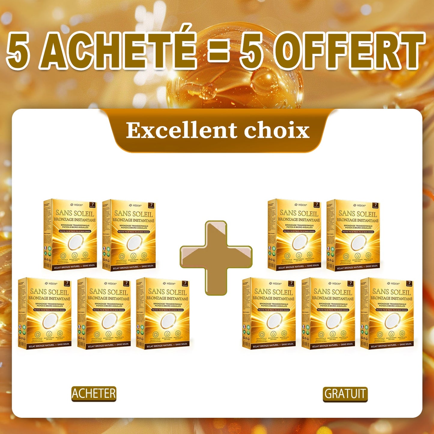 đ„ Offre VIP đđąđŹđ€đąđ§Âź dĂ©bloquĂ©e ! Jusqu'Ă -50 % â Obtenez un teint Ă©clatant sans soleil. Un bronzage naturel en seulement 7 jours. Sans UV, sans traces, sans contraintes. Profitez-en vite !