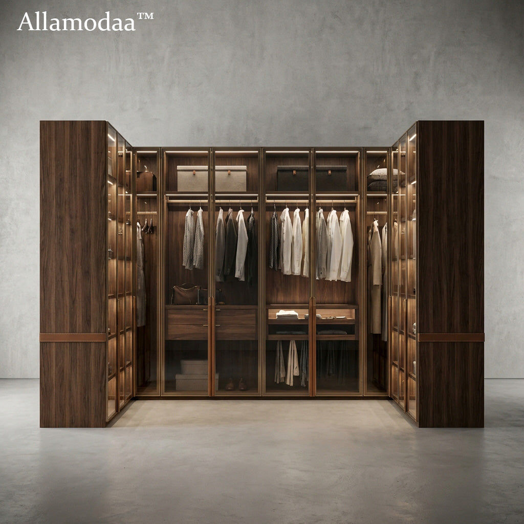 Allamodaa™ GrandVista Modular Wardrobe System