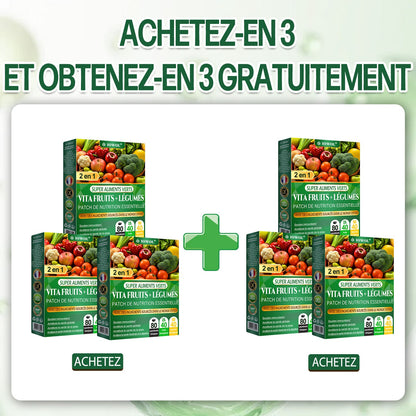 Patch nutritionnel essentiel Vita Fruits et Légumes